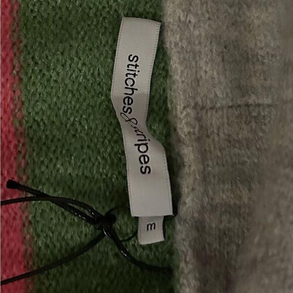 Stitches & Stripes Revolve Multicolor Striped Long Cardigan Sweater NEW - Picture 9 of 10